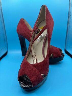 Michael Kors Padova Bordeaux high heel